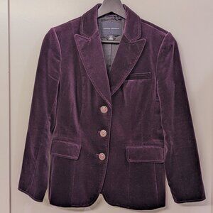 Banana Republic Velvet Blazer